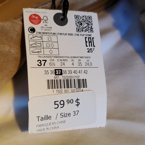 Zara suede flats - Picture 2 of 2